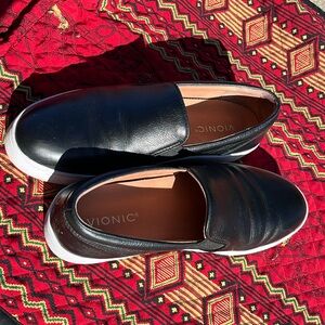 Black Vionic Slip-on Sneakers with original insoles